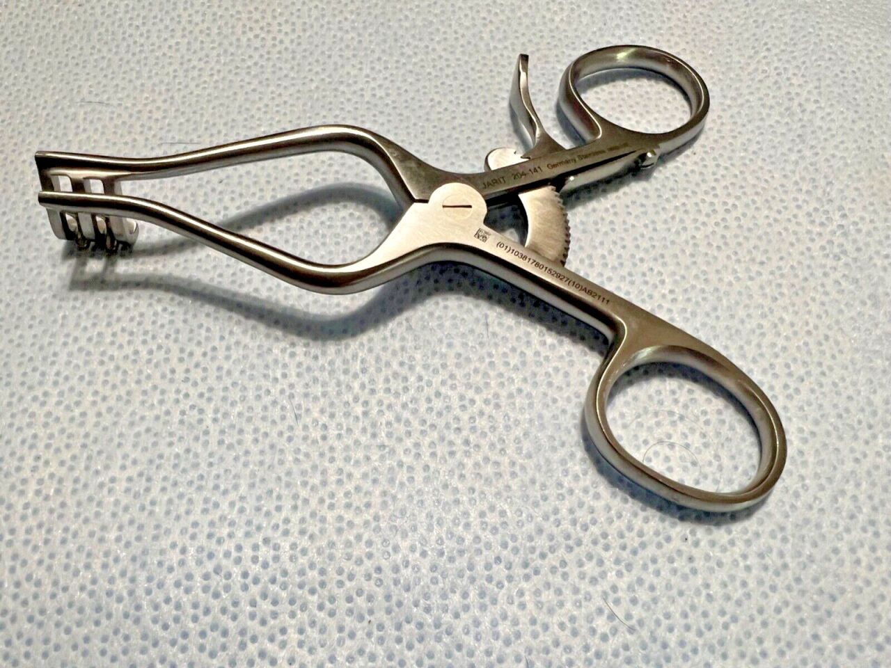 JARIT 204-141 Weinlager Retractor 3 X 4 Blunt Teeth 4-3/8" Length — photo 4