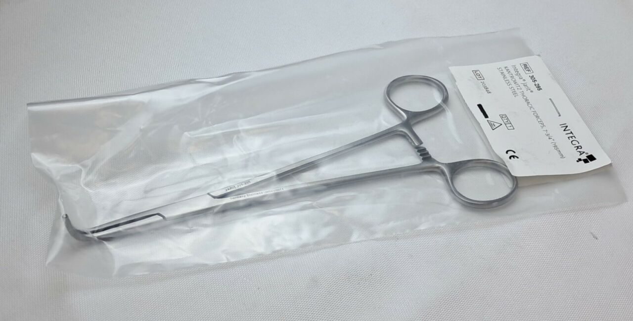 INTEGRA 305-295 Kantrowitz Thoracic Forceps, 7-3/4"