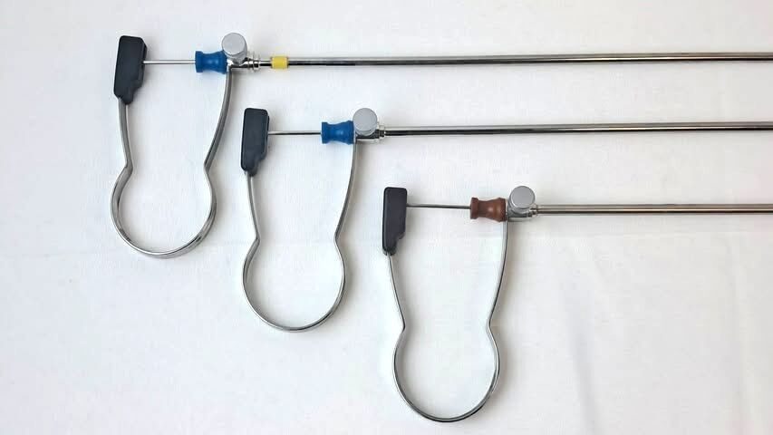 R. WOLF 5mm U-Handle Lot of 3 Laparoscopic Grasping Forceps Set — photo 4