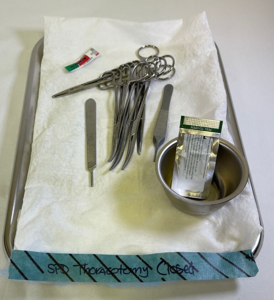 CODMAN SSI Ultra Closed Thoracotomy 10 Piece Surgical Tray General Surgery — photo 9