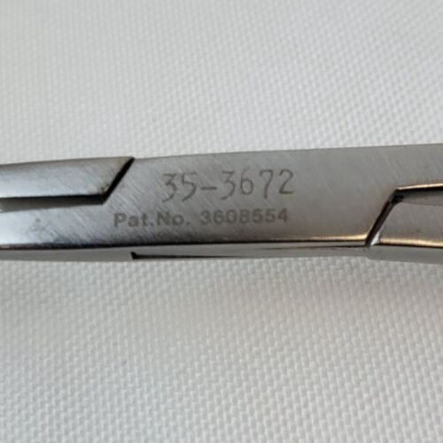 PILLING 35-3672 Stoney Aorta Clamp DeBakey-Type Jaws Angled Curved Set of 2 — photo 4