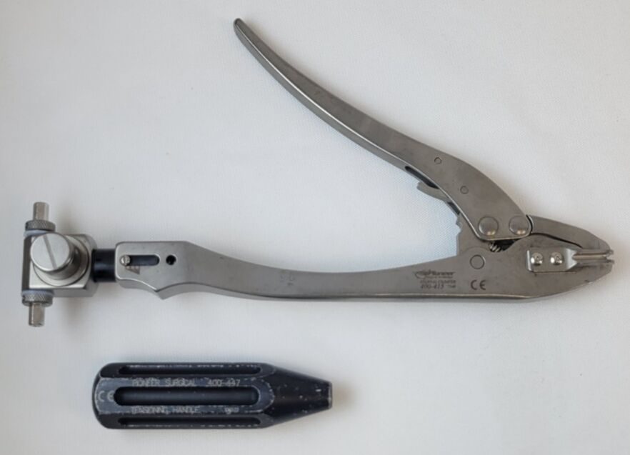 PIONEER 400-415 & 400-447 Sternal Cable System Wire Crimper w/ Tensioning Handle — photo 1
