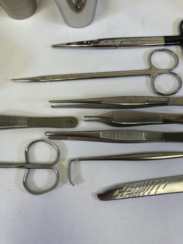 VARIOUS  OP Tray Outpatient Instrument Set & Sterilization Case — photo 6