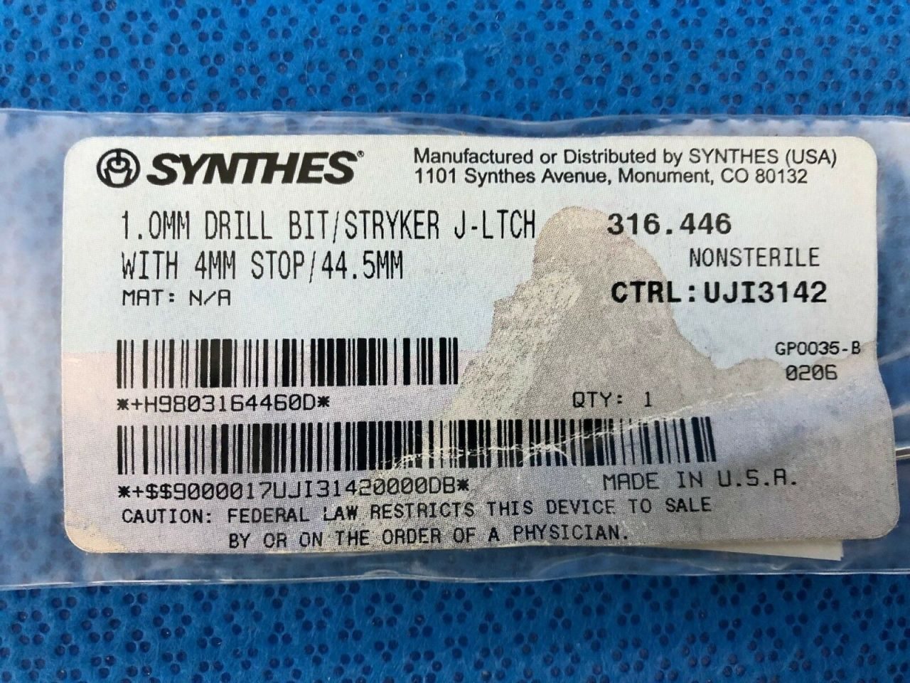 SYNTHES 316.446 Drill Bit — photo 2