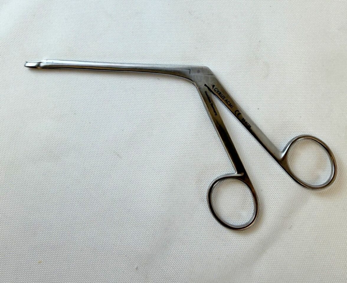 GYRUS ACMI 23-0730 Weil Blakesley Forcep Straight 4.8mm x 14mm Bite ENT