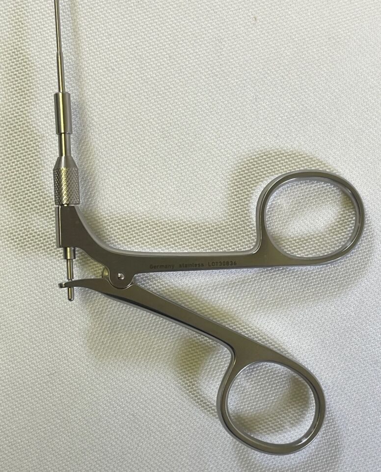 GIMMI S.7069.55 Semi Rigid Scissors 5Fr x 33cm Sharp Tip Horizontal Jaw — photo 4