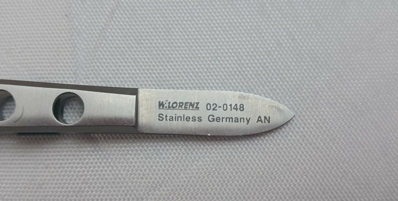 W. LORENZ 02-0148 Surgical Ophthalmic Suture Forceps — photo 5