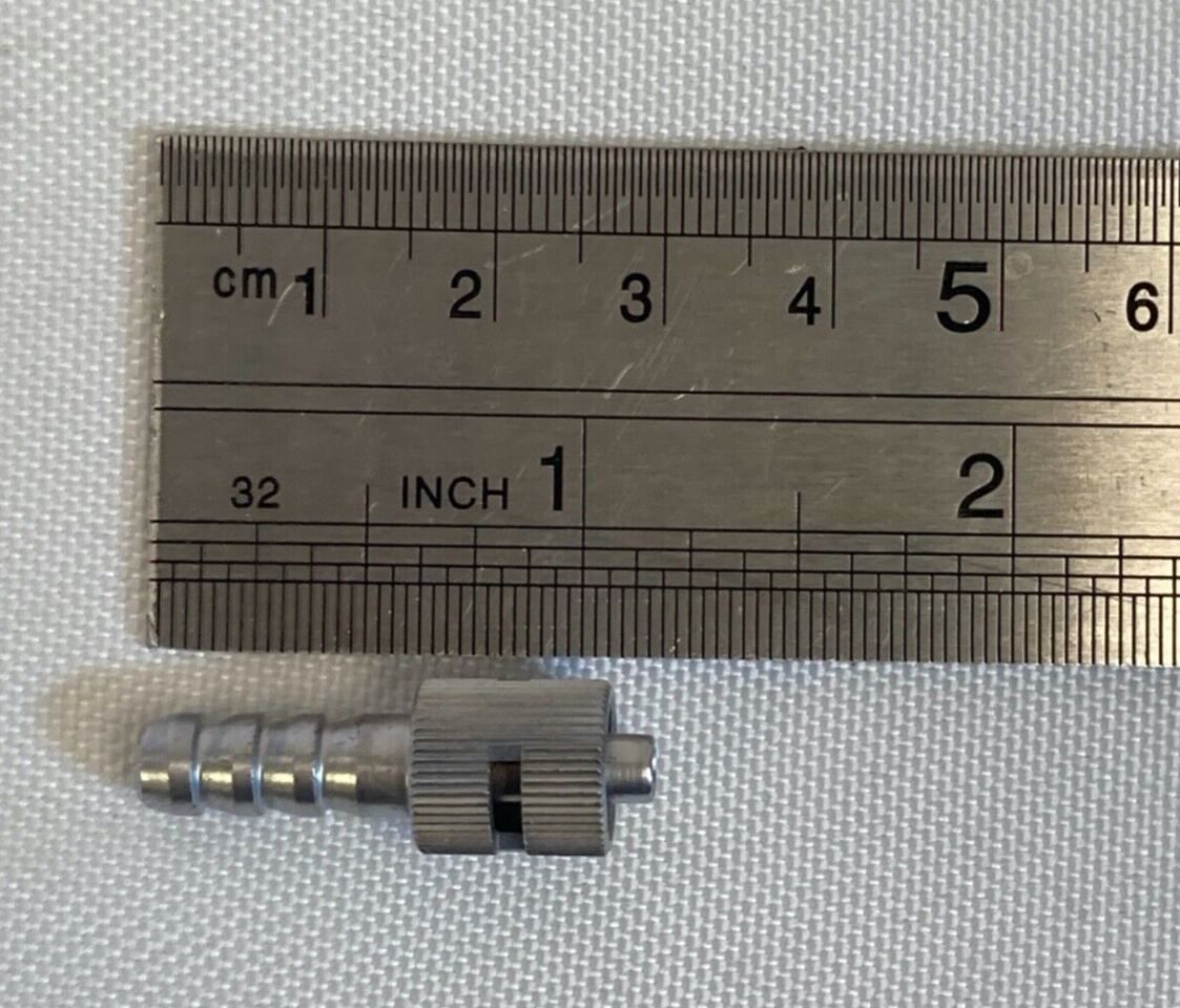 R. WOLF 886  00 Luer Lock Tube Part Adapter w/o Stopcock Valve General Surgery — photo 7