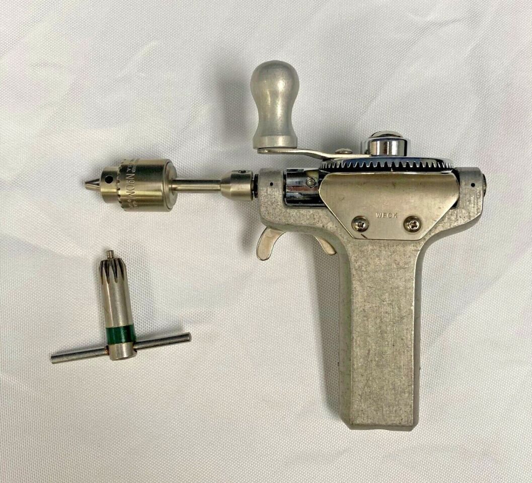 WECK PILLING 5/32" Jacobs Chuck Manual Hand Drill w/ Key Neuro — photo 1