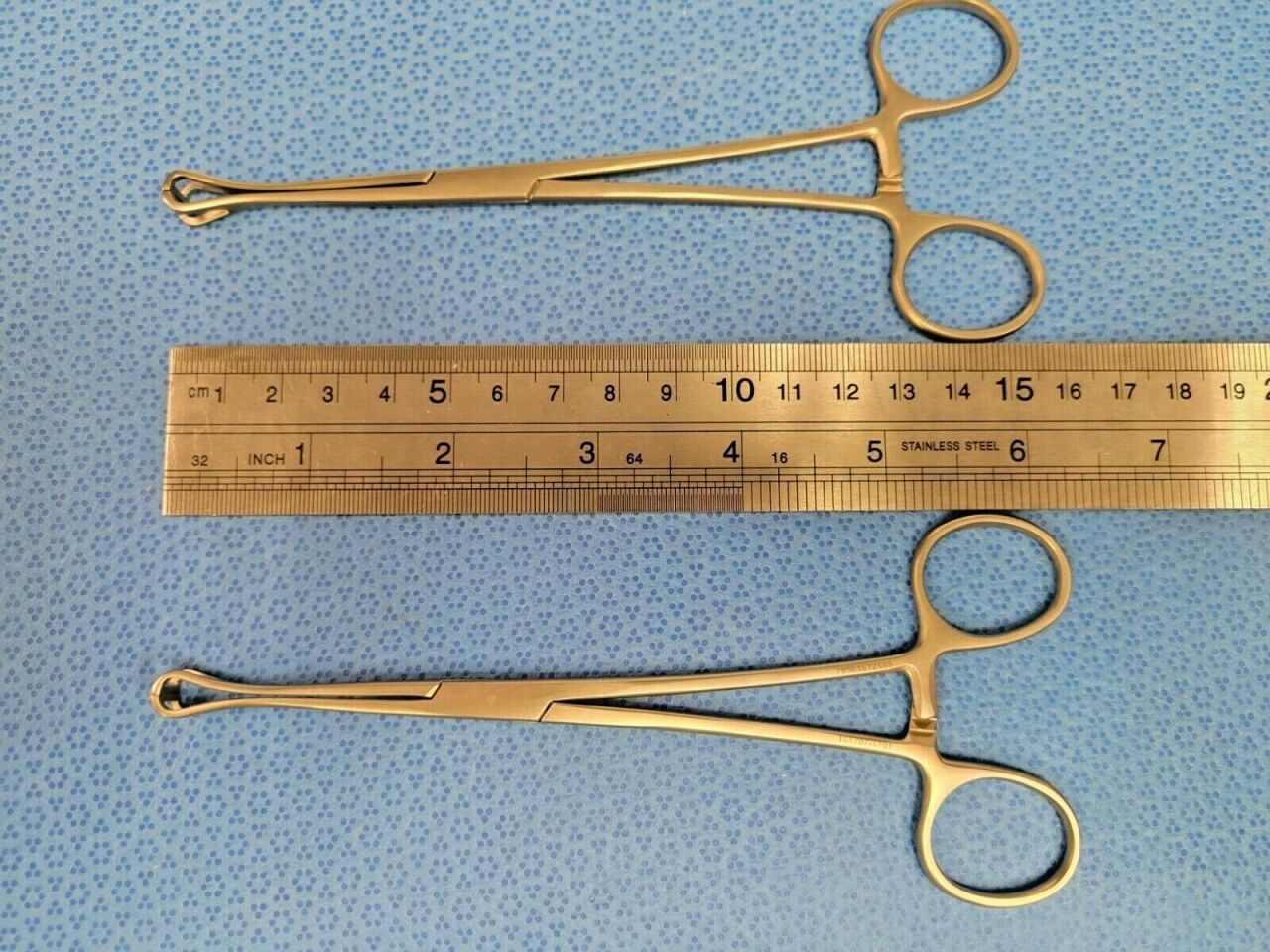 JARIT 136-181 Babcock Tissue Forceps 6" 8mm Wide Jaw, Lot of 2 — photo 6
