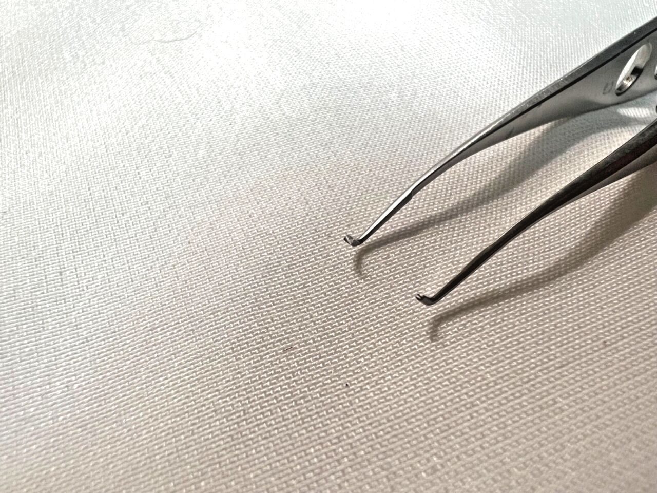 KATENA K5-1920 Hyde Corneal Forceps 2x2 Teeth w/ 0.12mm Tying Platform 4-1/4" L — photo 2
