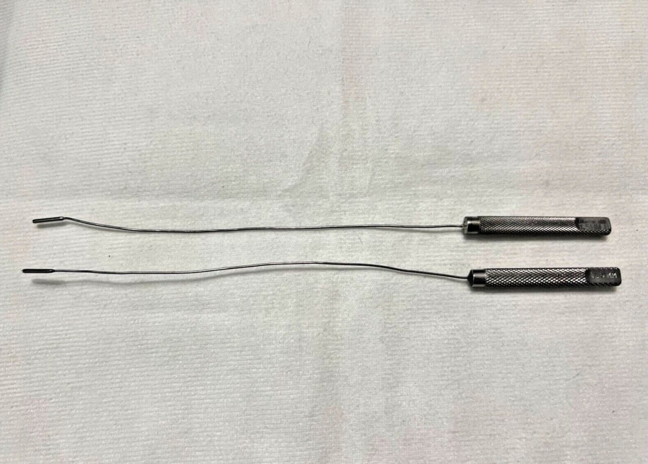 V. MUELLER 1.5mm 8" Set Of 2 DeBakey Vascular Dilators