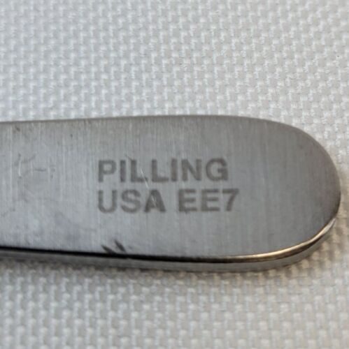 PILLING 35-1801 DeBakey Tissue Forceps Straight Delicate Tips 6" — photo 6