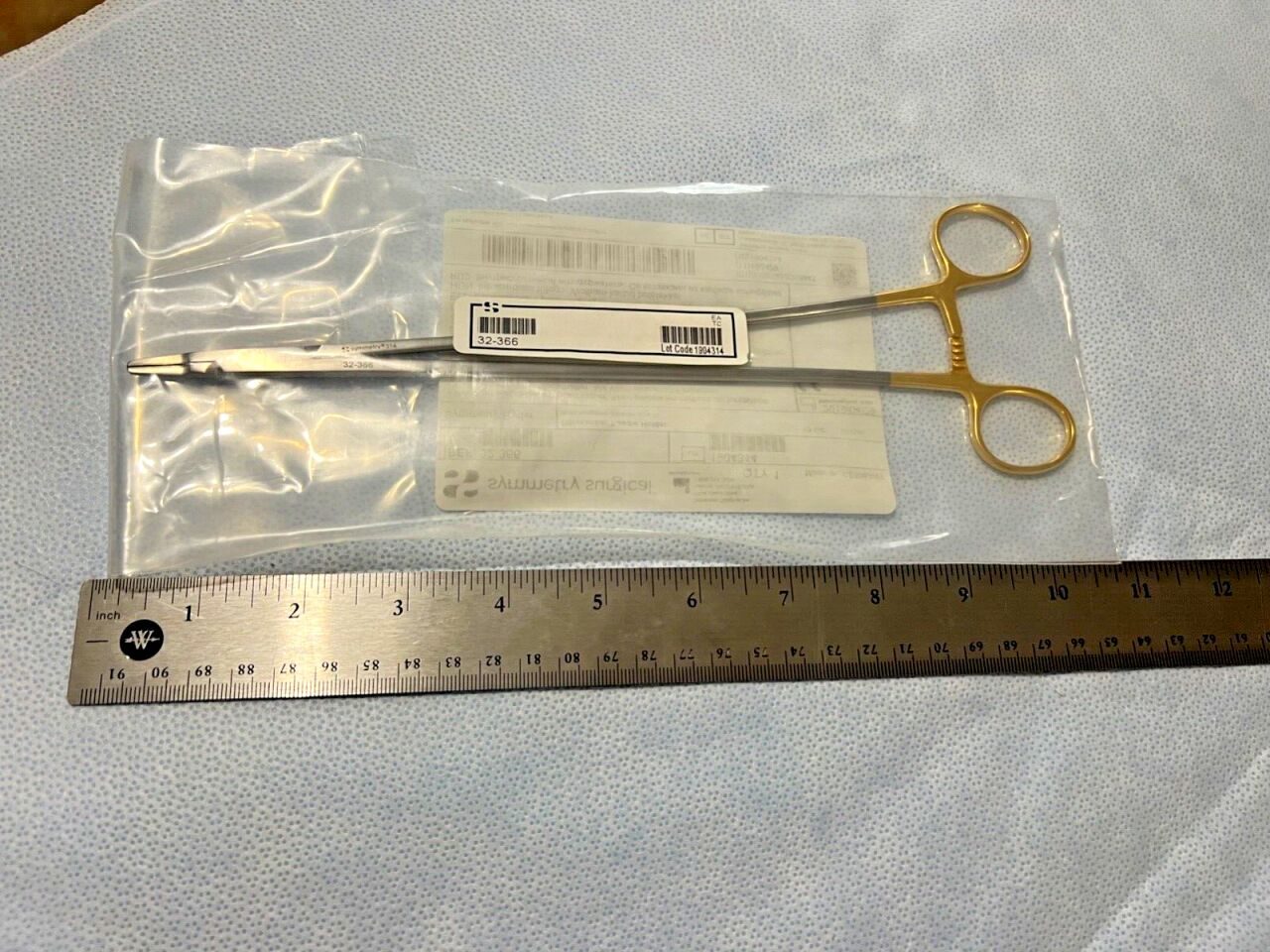 SYMMETRY 32-366 Intracardiac Ryder Needle Holder Tungsten Carbide 10-1/4" — photo 2