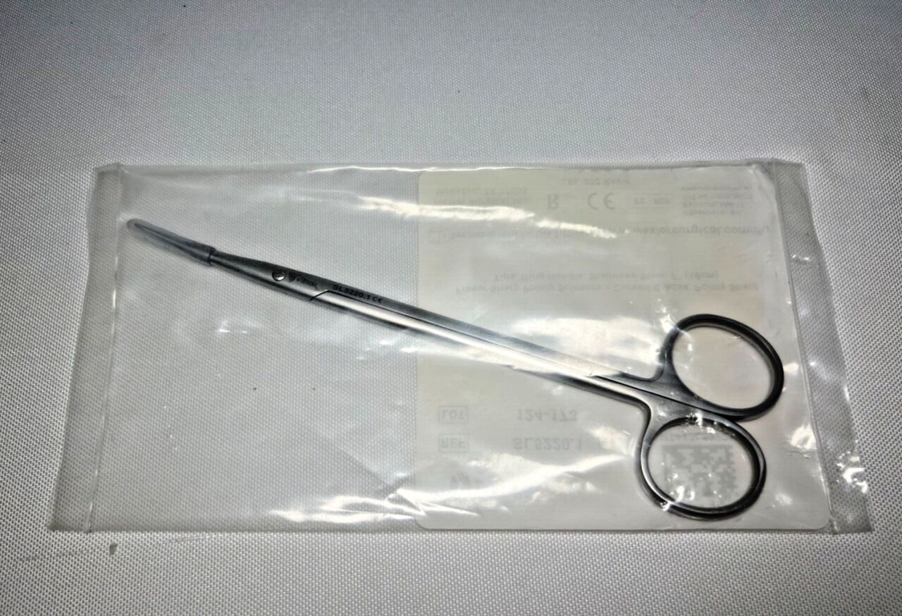 WEXLER SURGICAL SL5220.1 Fraser Sharp Pointy Scissors Curved Blades 7" Length — photo 1