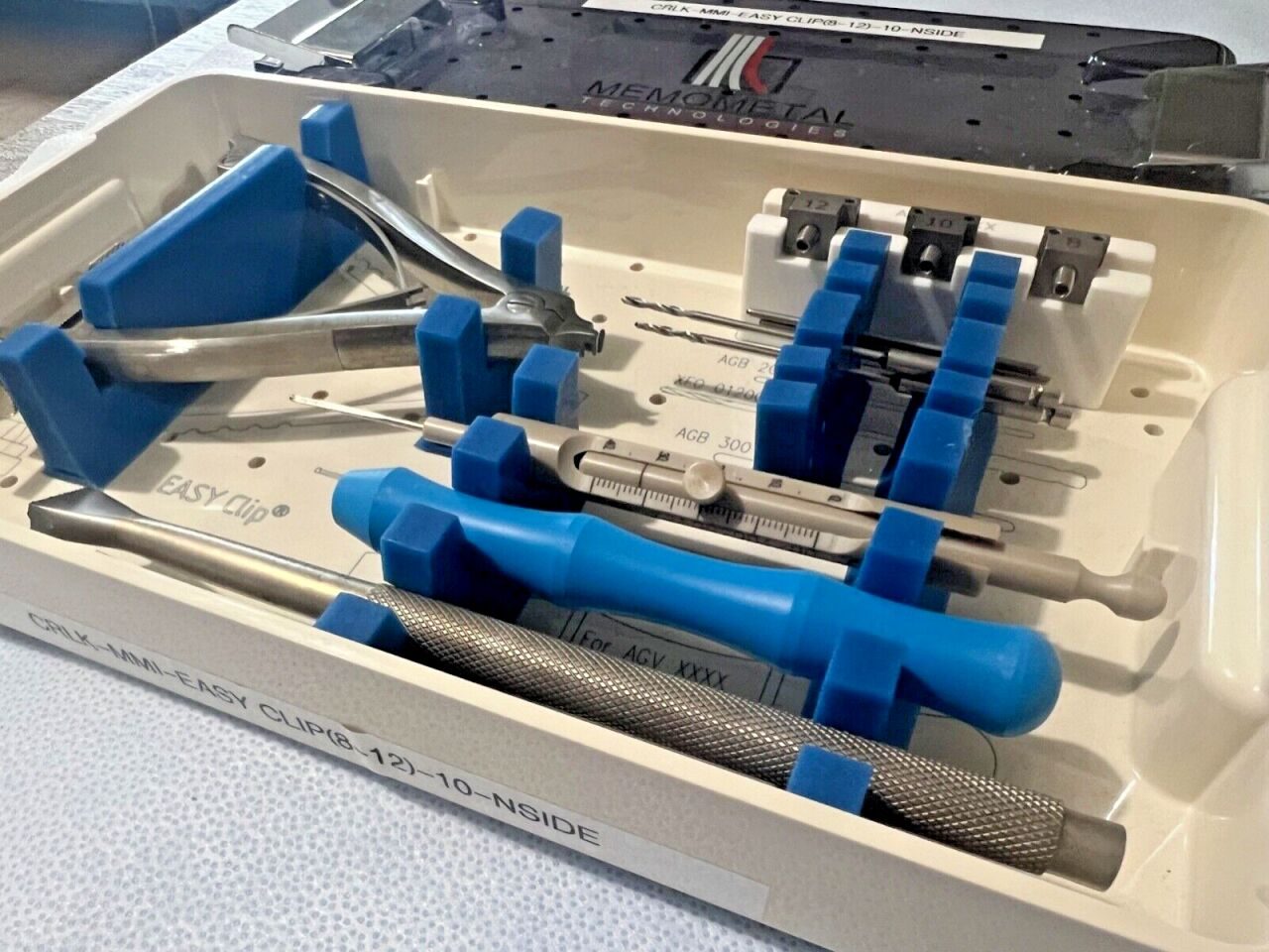 MEMOMETAL TECHNOLOGIES Hand & Foot Surgery Instrument 11 Piece Set — photo 3
