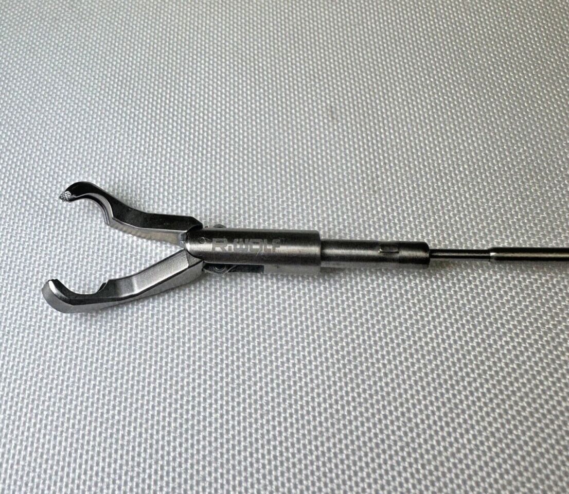 R. WOLF 8397.655 Anvil Grasper 10mm X 30deg Double Action Forcep Insert — photo 7