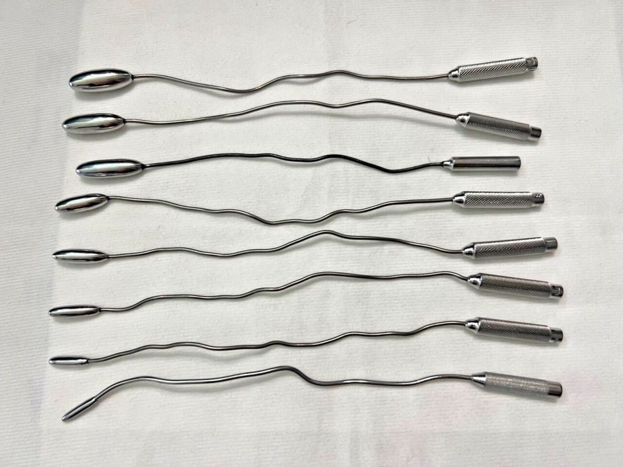 PILLING  WECK  TELEFLEX DeBakey 4mm-11mm 9" Set Of 8 Vascular Dilators
