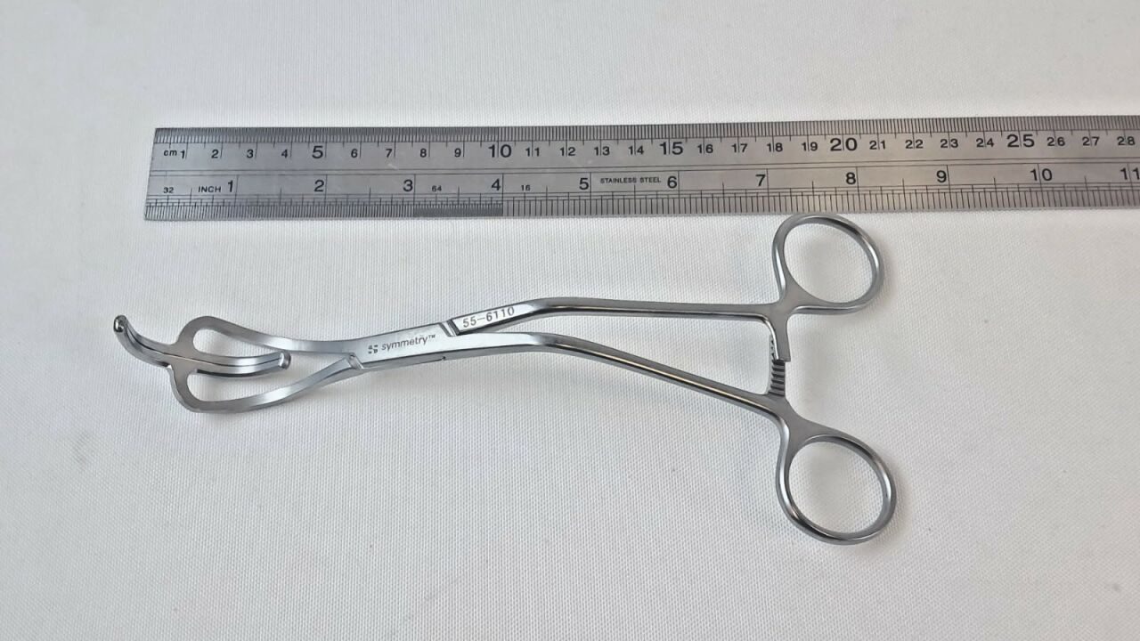 SYMMETRY 55-6110 Strong Aortic Clamp Angled 8" — photo 5