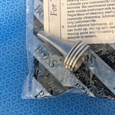 BOSS 90-7174 Set of 4 Oval End 35mm Hartman Speculum — photo 4