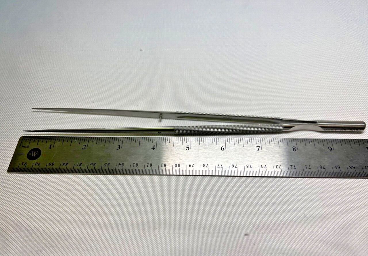BOSS 65-5034 FineTouch Forceps Long 10" Fine Platform Tips — photo 4