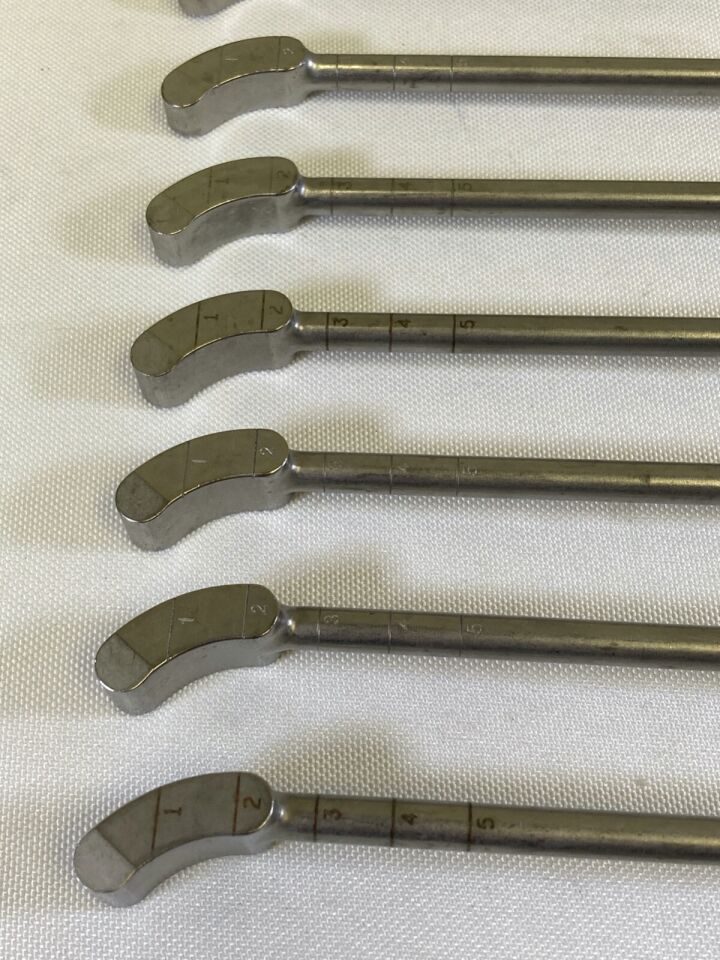 ODEV 7mm - 14mm Trial Sizers Impactor Depth Gauge Mallet 15 Piece Trial Sizers Set w/ Extras — photo 13