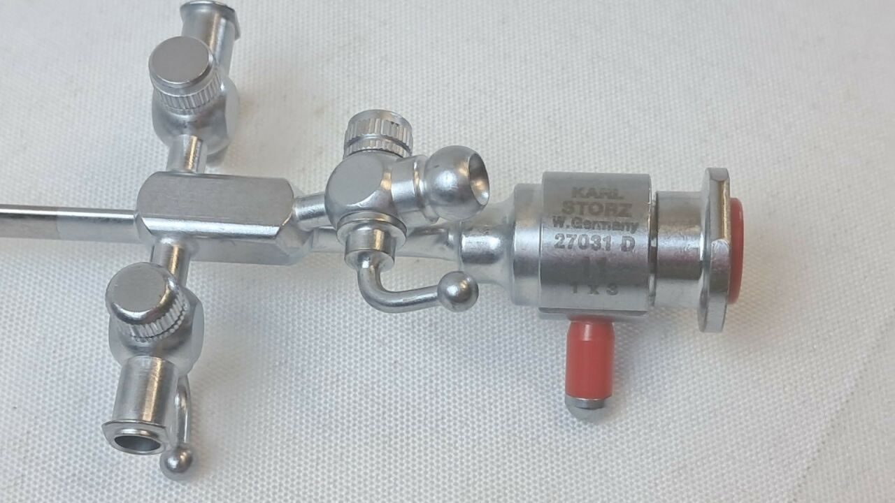 KARL STORZ 27031D 10 Fr. 14cm w/ 27031DO Obturator Cystoscope — photo 3
