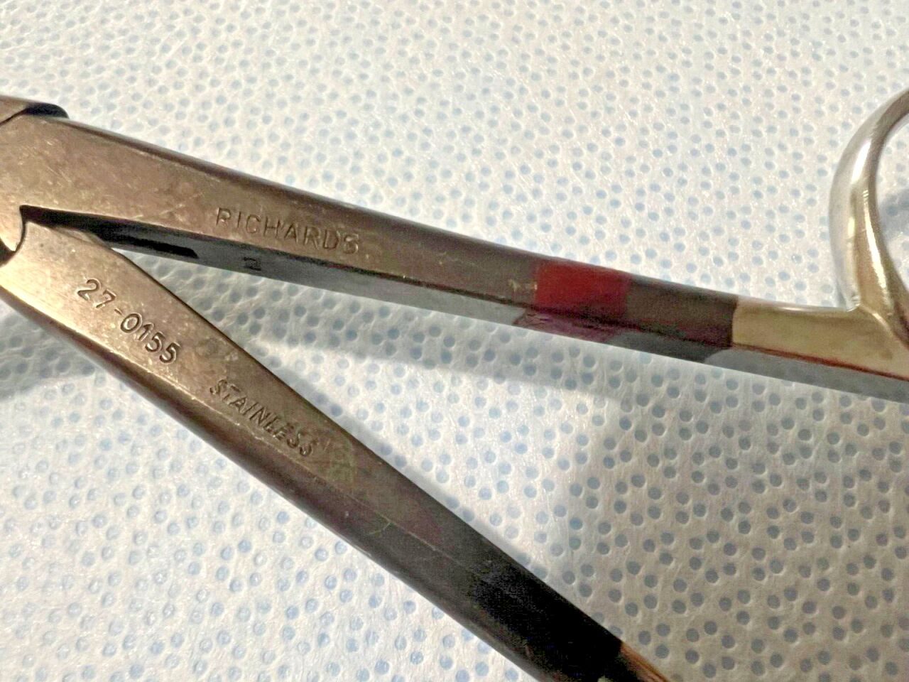 RICHARDS 27-0155 Pituitary Straight Cup Forcep — photo 4