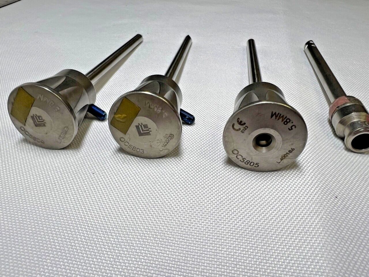 CONMED LINVATEC  Set Of 4 Straight 5.8mm Cutter Cannula & Obturators — photo 2