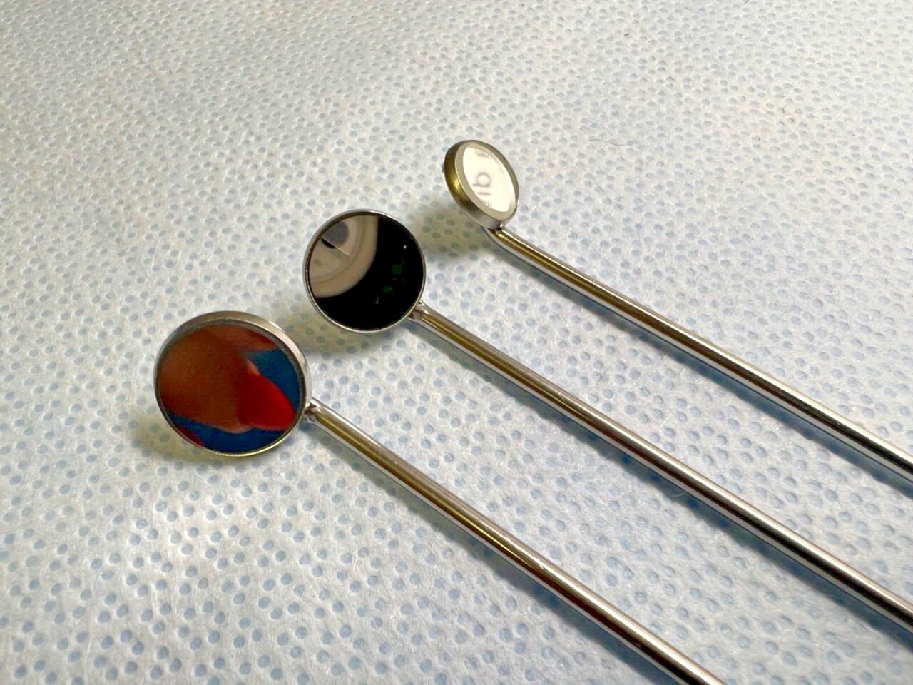 INTEGRA 3734049, 3734050, 3734051 ENT Surgical Laryngeal Mirrors (Set of 3) — photo 2