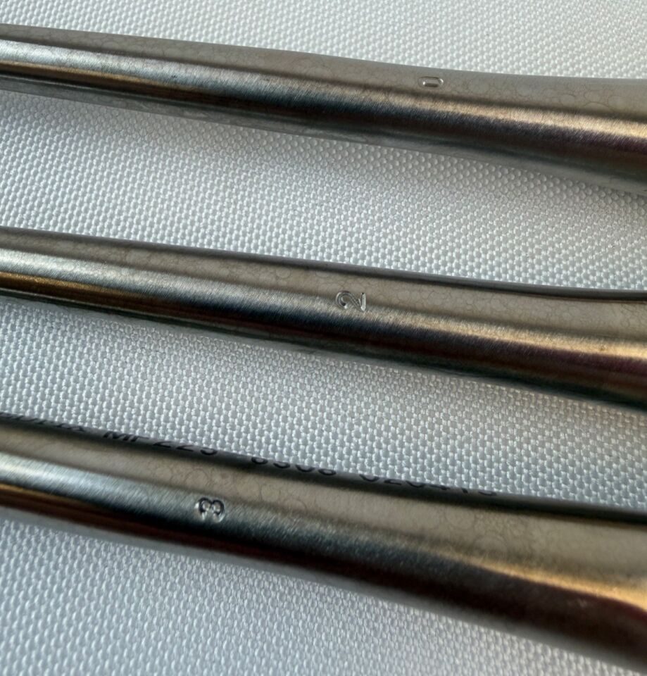 MEDFIX 12" Forward Angled & Reverse Angle Curette Set Centrifuge — photo 5