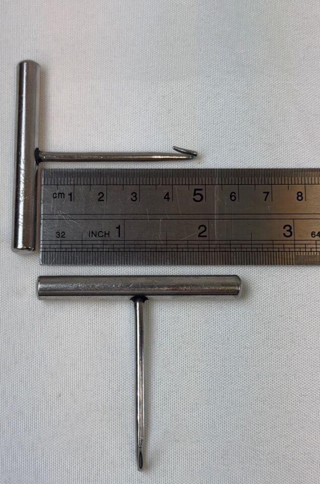 SKLAR  Pair of Gigli Saw Solid T-Handles Orthopedic Neurology — photo 6