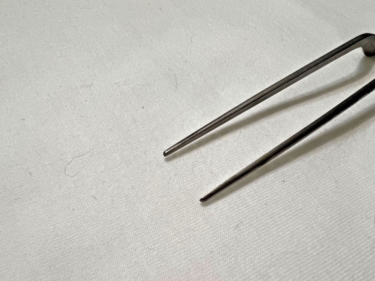 V. MUELLER NL1808 Bayonet Bipolar Forceps 1.5mm Tip X 7" Length — photo 2