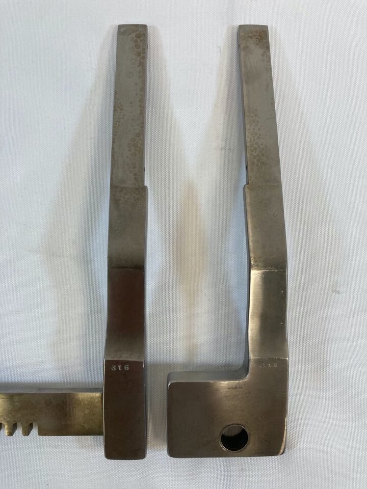 FEHLING MBW-1 Sternum / Rib Retractor Set w/ Aesculap Case Cardio — photo 4