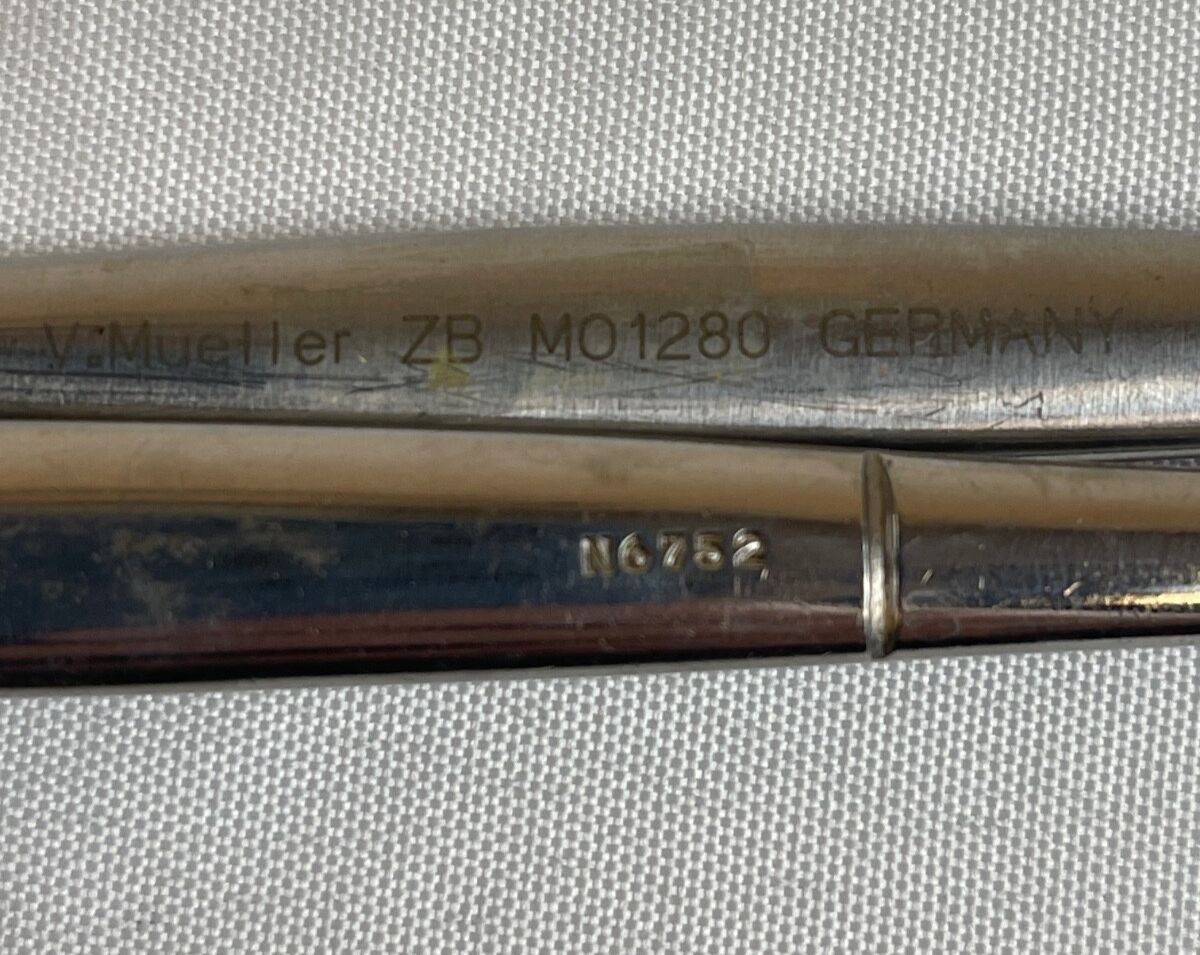 V. MUELLER MO1280 Hurd Dissector & Pillar Retractors Pair — photo 3