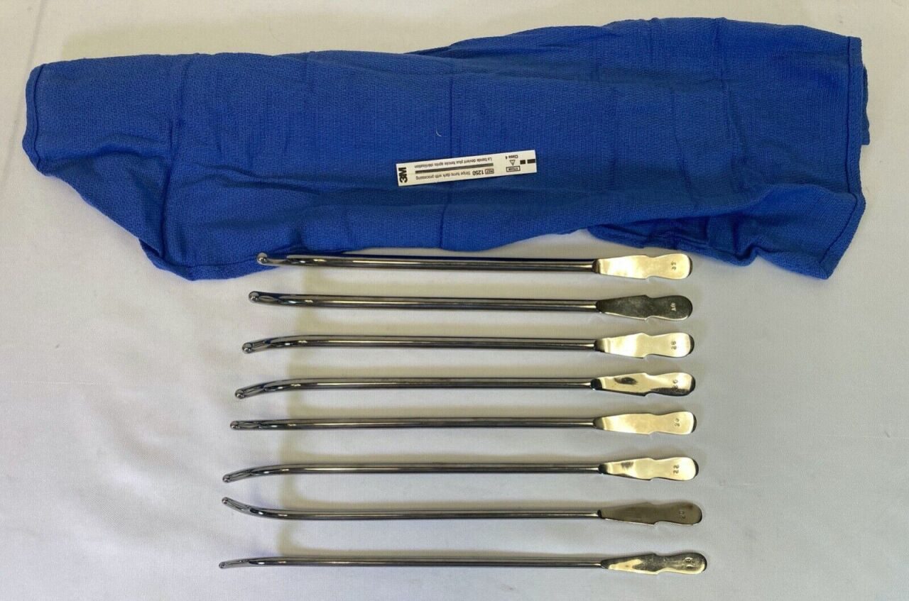 Urology OBGYN Van Buren / McCrea Urethral Dilators Sounds - Set of 8 — photo 1