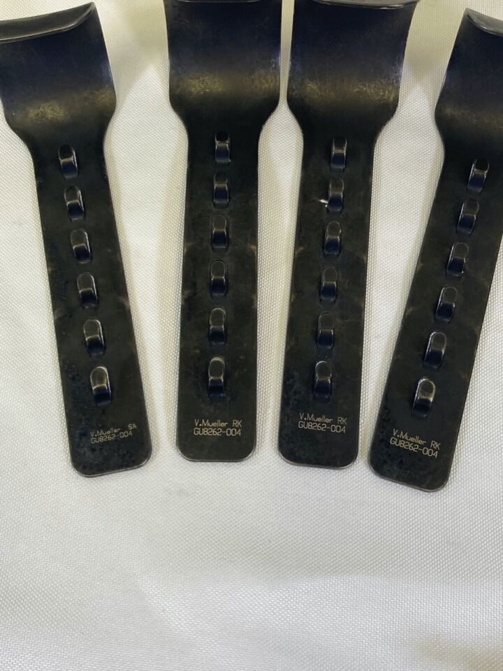 V. MUELLER GU8262 14 Piece Turner-Warwick Black Retractor Set w/ Pan — photo 5