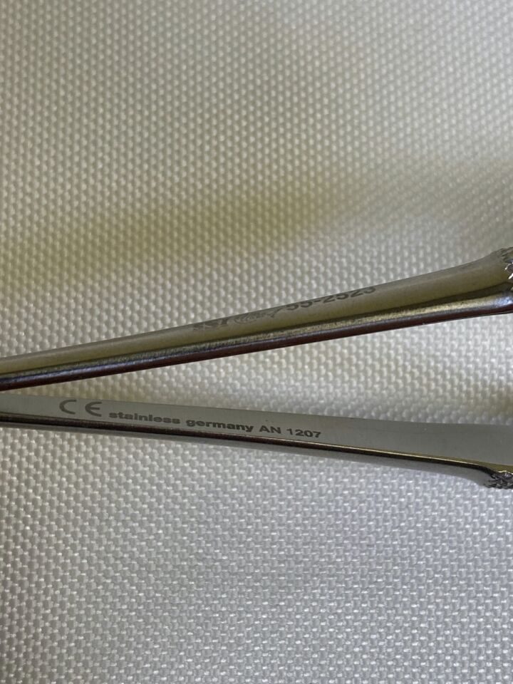 SYMMETRY 55-2523 Jacobson Needle Holder T/C Straight w/ Lock 7.25" — photo 4