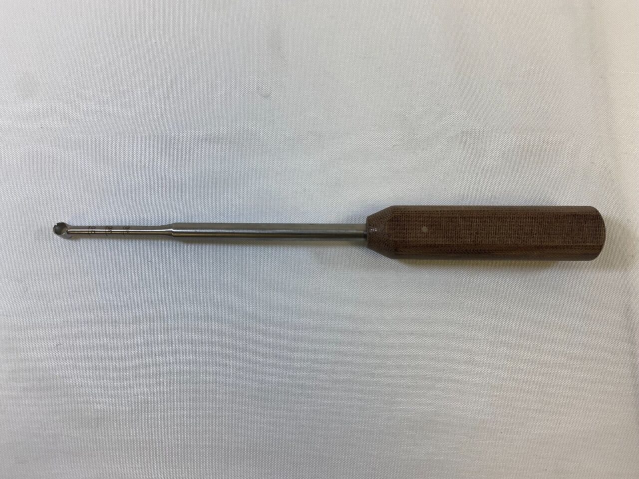 Straight 8mm Cone Ring Curettes 12" Spine Neurology Orthopedic — photo 1