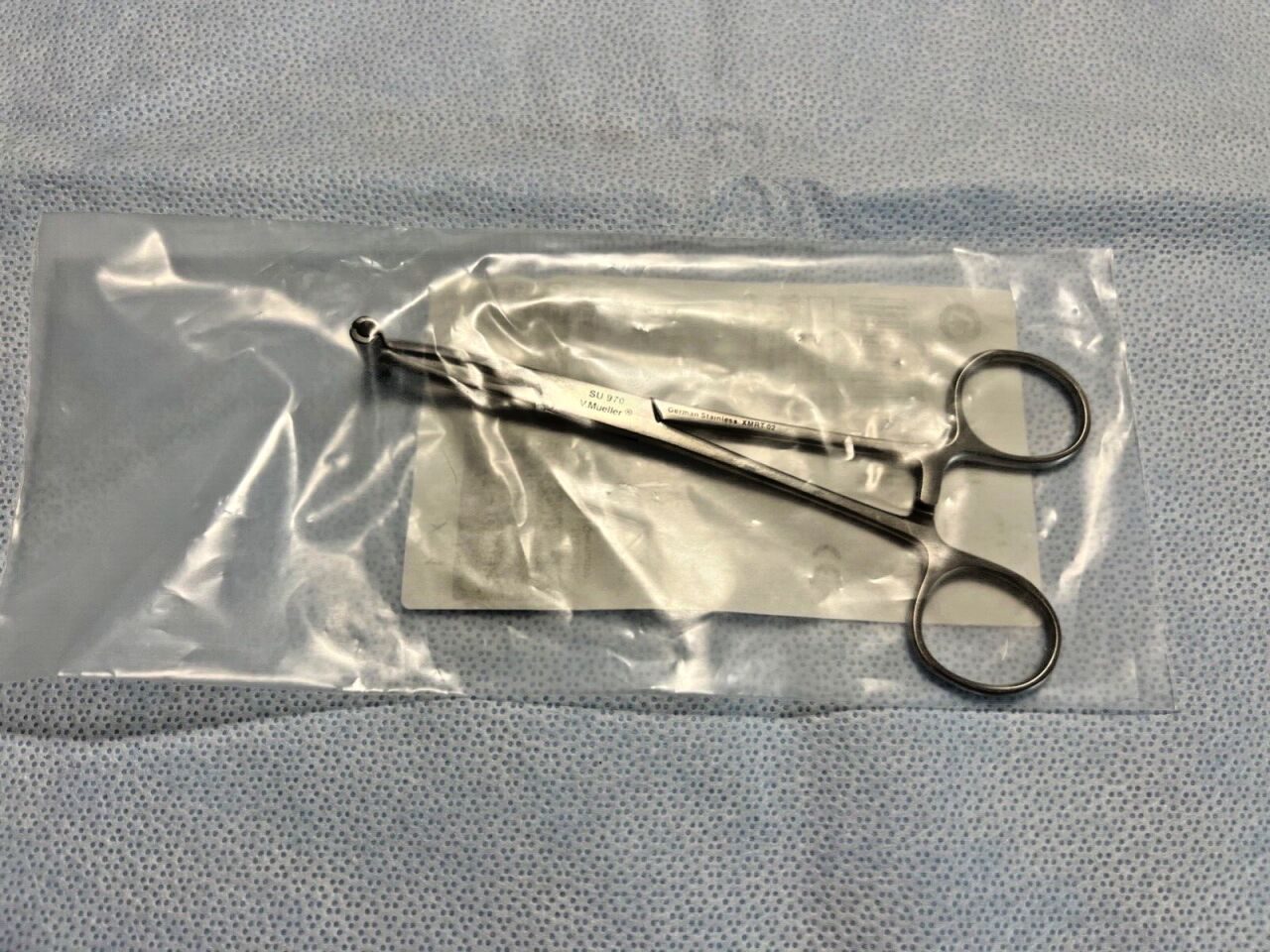 V. MUELLER SU970 Pratt-Smith Hemostatic Forceps Concave T-Shaped Jaws 6" Length — photo 1