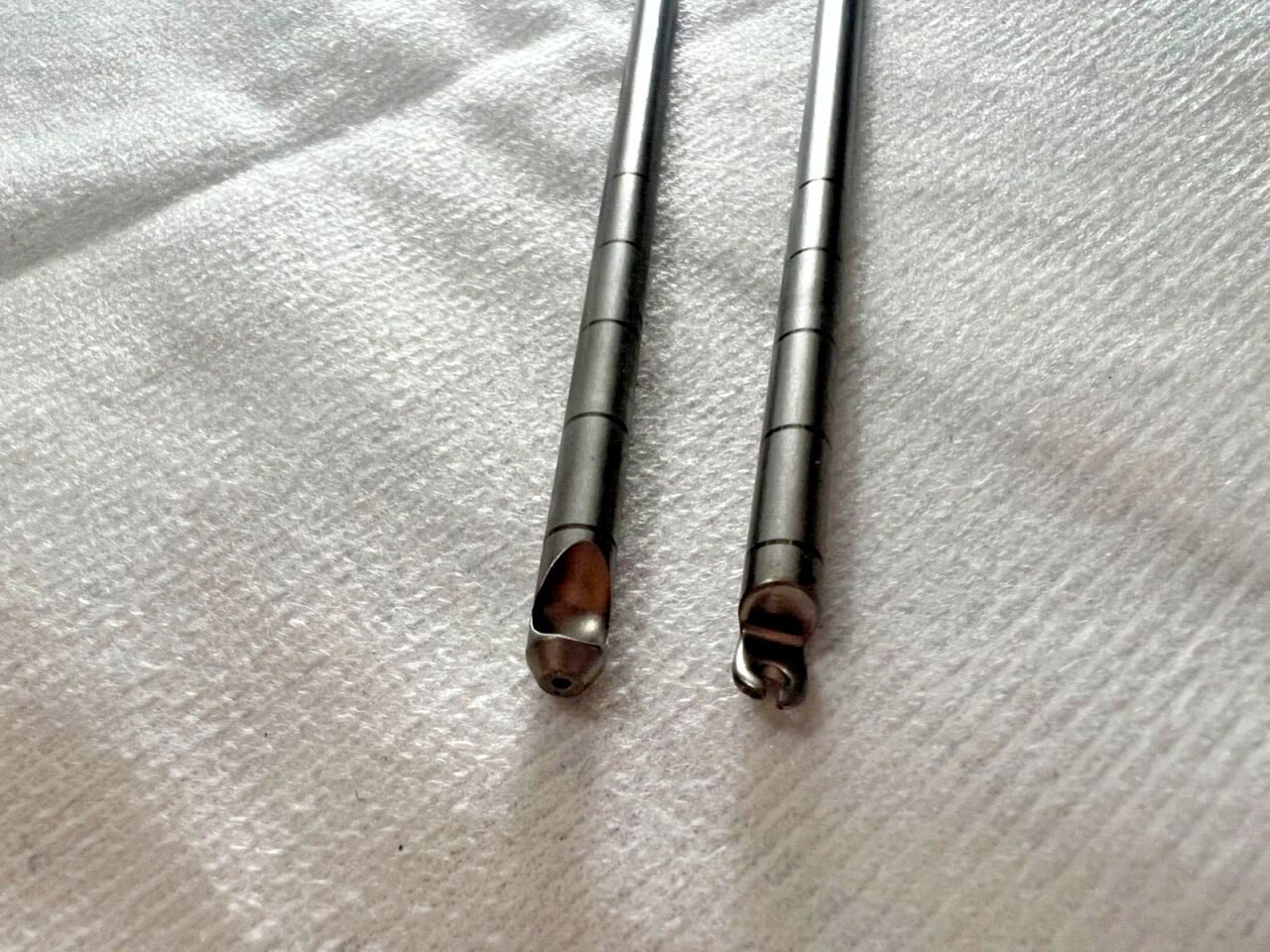 SYMMETRY SURGICAL 38-5401 & 38-5402 Set Of 2 Dodd & Open Reddick Knot Pushers 38cm — photo 3