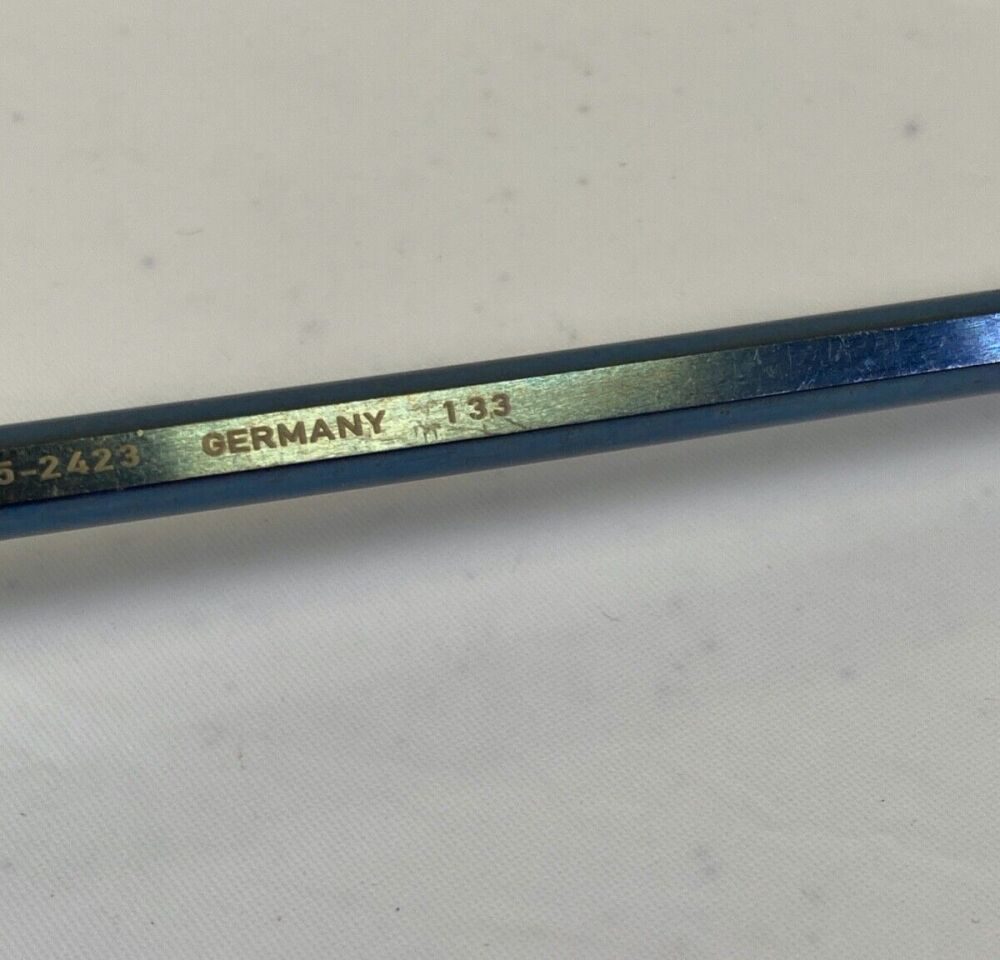 SYMMETRY SSI CODMAN 65-2423 Titanium Elevator Woodson & Spatula Blunt 10" — photo 5