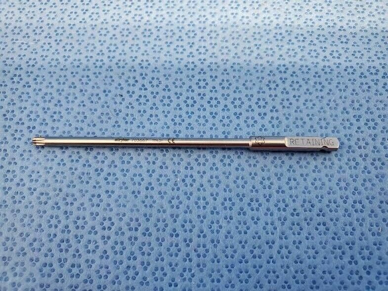 STRYKER 703667 T10 Quick Connect Stardrive Screwdriver Shaft Orthopedic