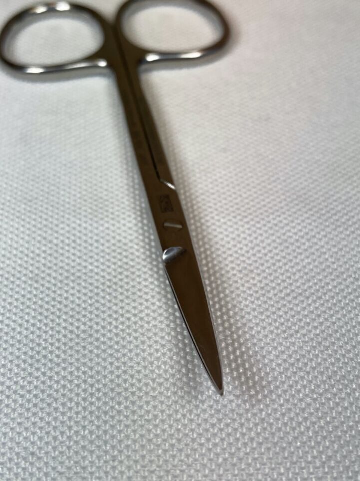 JARIT 360-105 Iris Scissors Delicate Sharp/Sharp Curved Blades L: 3 5/8" Mirror — photo 7