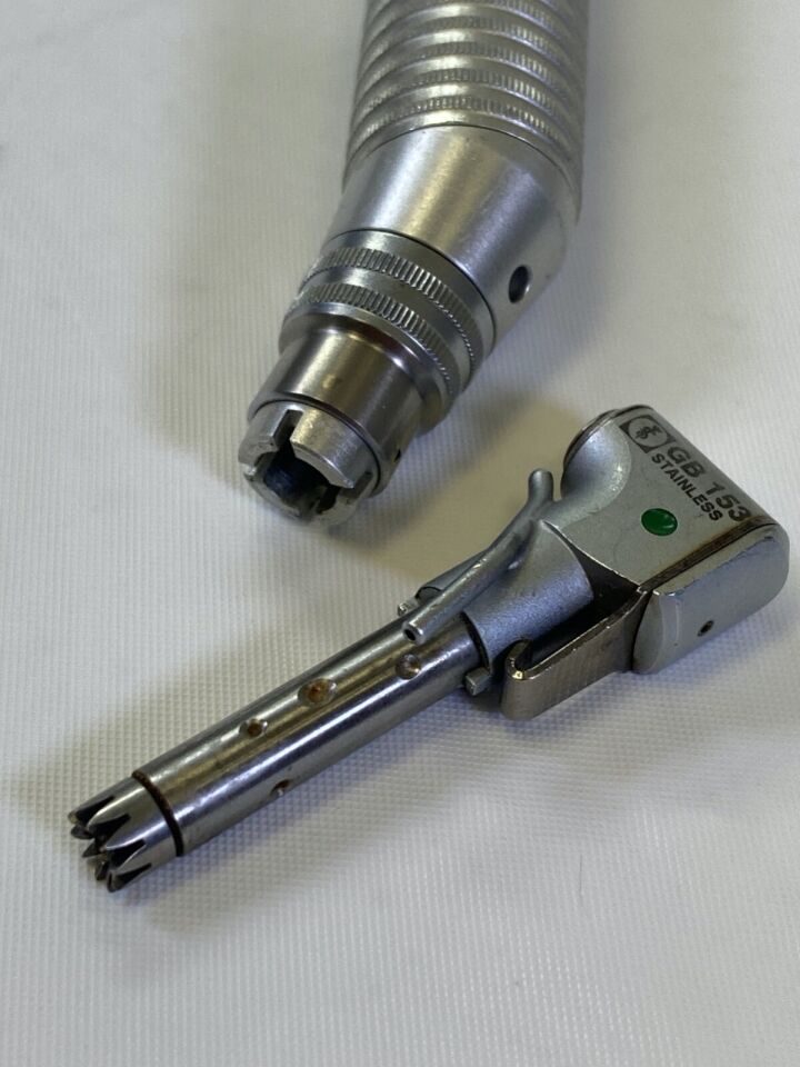 AESCULAP GB151 GB153  Micro Line Contra Angled Drill Attachment w Irrigation Port — photo 7