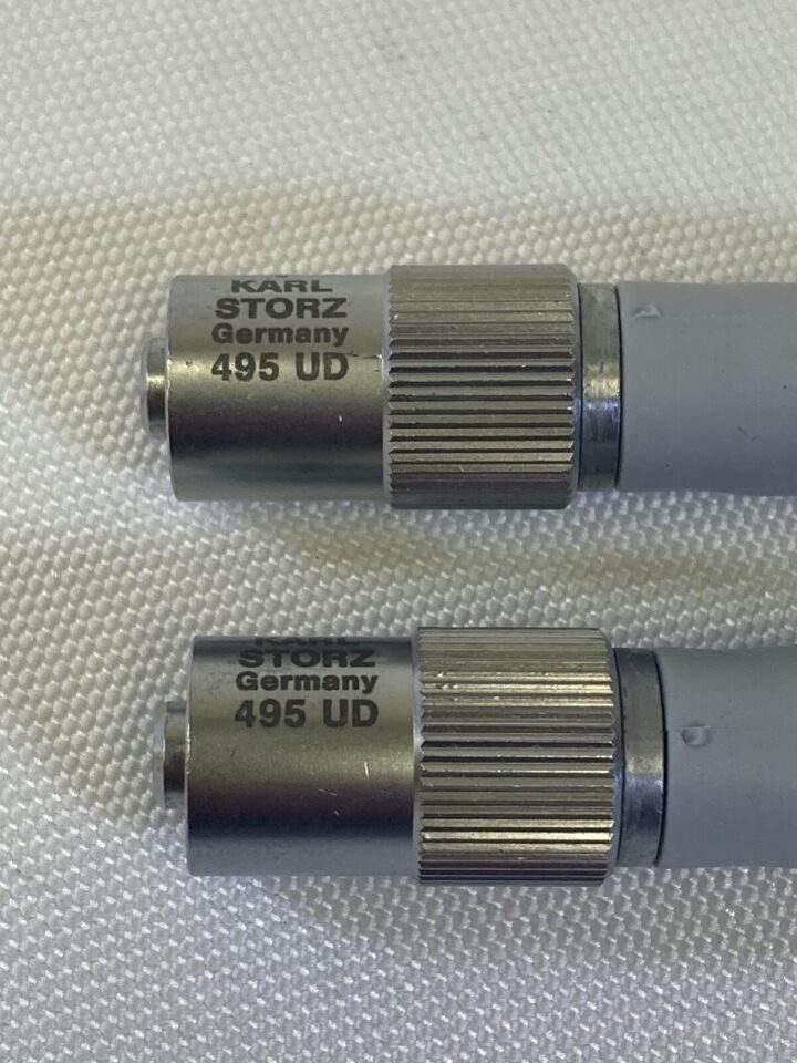 KARL STORZ 495UD Bifurcated Fiber Optic Light Cable 2x 3.5mm X 180cm Dual Leads — photo 3