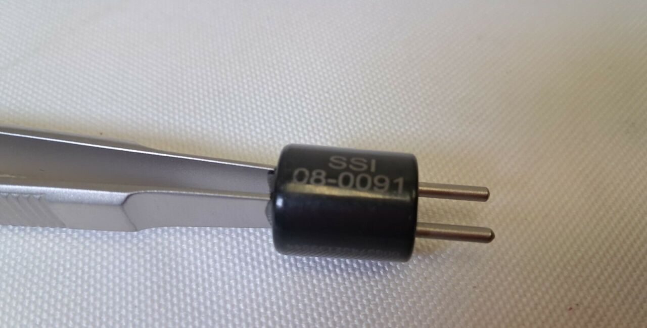 OLSEN 08-0091 Bayonet Bipolar Forcep Non-Insulated Non-Irrigating 1.5mm Tip — photo 4