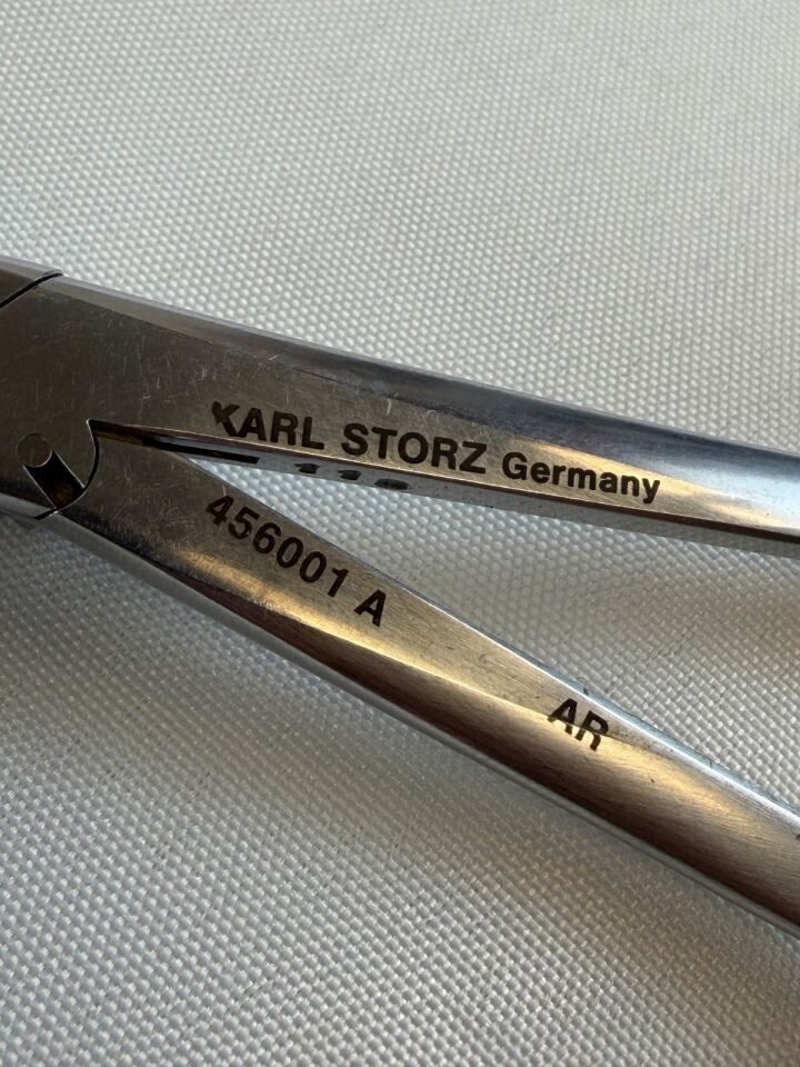 KARL STORZ Kennedy-Blakesley Size 1 Suction Punch 3.5mm x 9mm Jaw 456001A  ENT — photo 2