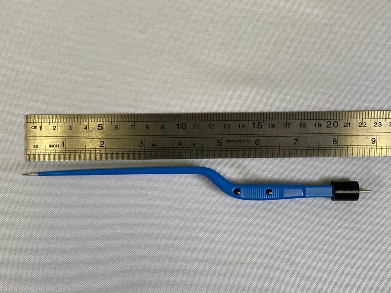 ELLMAN J21 110-460-10 Hardy Bayonet Bipolar Forceps 1.0mm x 8.5" 2 Stops — photo 9