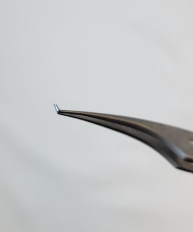 Hoskins Type Colibri Tissue Forceps 3-1/4" Ophthalmology — photo 5